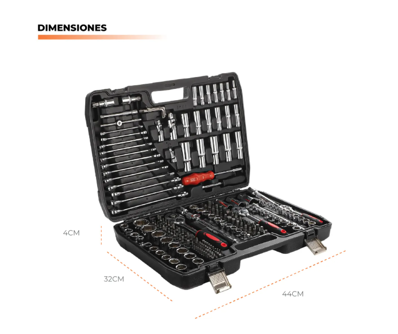 Miniatura 6 de Juego De Herramientas Profesional 216 Pi